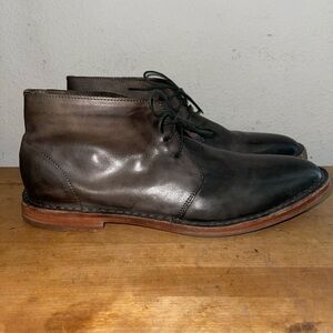 Cole Haan Men's Paul Chukka Boots Lace-Up Shoes C09448 Gray Size 12 M  EUC